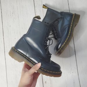Dr. Martens | Shoes | Dr Martens 46 Smooth Navy Blue Combat Boots | Poshmark